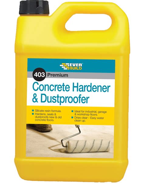 concrete hardener and dustproofer.